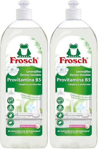 Frosch Lavavajillas a Mano Vitaminas - 750 ml (Paquete de 2)