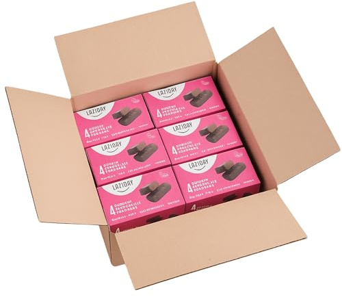 Lazy Day Vegan Belgian Chocolate Cake Bars 120g | Gluten-Free, Dairy-Free & Egg-Free | Plant-Based Snack Treats (12)