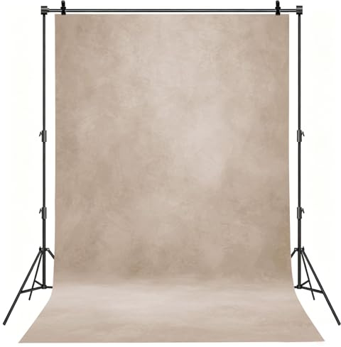 Fotohintergrund Stoff 250x300cm Groß-Faltenarm Reflexfrei Waschbar-Mit Stangentasche-Perfekt für Fotostudio Foto Hintergrund Fotografie Backdrop Fotowand Hintergrund (Gelb)