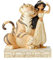 Disney Traditions Jasmine White Woodland Figurine, Multicoloured, One Size