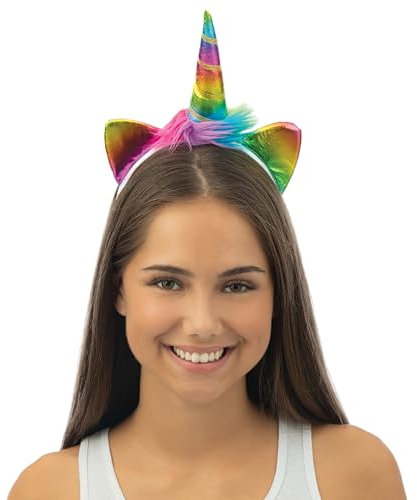 Serre-Tête de Licorne Arc en Ciel Adulte PtitClown