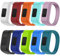 Armband für Garmin Vivofit Jr/Vivofit Jr. 2, weiches Silikon-Ersatzarmband für Garmin Vivofit Jr/Vivofit Jr. 2 Activity Tracker, klein, groß, 10 x Bänder, Large: 6.6, Modern