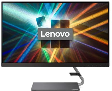 Lenovo Q24h-10 23.8-inch QHD LED Backlit LCD Hub PC Computer Monitor, HDMI, USB-C & A+ Energy Rating