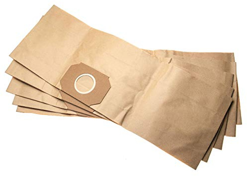 vhbw 5x Staubbeutel Ersatz für Thomas Set 300 | 787102 für Staubsauger - 22,3cm x 25cm beige