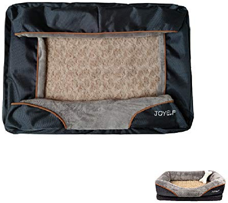 JOYELF Small Memory Foam Hundebett Ersatzabdeckung für 68 x 50 cm