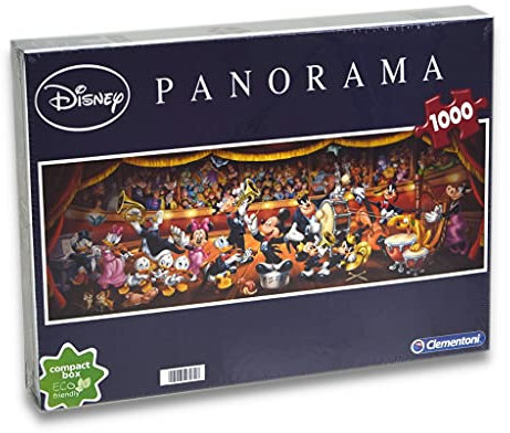 Clementoni 98931 - Disney - Klassik Panorama Puzzle (1000 Teile)