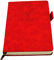 jiande Notebook Notebook A5 Journal - Hardcover Executive Notebooks Deer Head, College Foderato Journal, 8.3 × 5.7, 360 Page, per Scrittura di Business della Scuola di Ufficio (Color : Red)