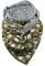 Lazzboy Schals Damen Weihnachten Schneeflocke Druck Winter Knopf Weiche Wrap Warme Tücher Schal Dreieck Shawl Groß Elegant Wickelschal Mit Lässig Herbst Halstücher Poncho Weicher (D)