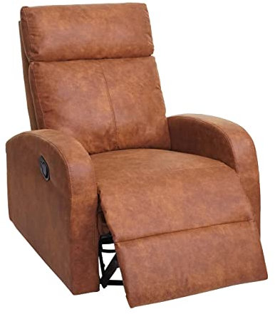 Mendler Fernsehsessel HWC-A54 Premium, Relaxsessel Schaukelstuhl Wippfunktion, drehbar - Stoff/Textil wildlederimitat