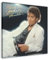 MOIT Sänger Michael Jackson Thriller Album Cover Leinwand Poster Wandkunst Dekor Druck Bild Gemälde für Wohnzimmer Schlafzimmer Dekoration Rahmen Stil 50 x 50 cm
