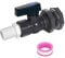 SAVITA Rain Barrel Faucet Kit, 3/4 inch Rain Barrel Spigot Kit with Bulkhead Connector and Thread Sealing Rain Barrel Spigot Adapter for Swimming Pools Tanks Bathtubs Garden Barrels