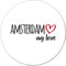 Huuraa Magnet Amsterdam My Love Geschenk Kühlschrankmagnet 59mm Kühlschrankmagnet Flaschenöffner Amsterdam Geschenkidee