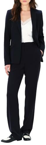 Caroll Femme 232p-pclement Pantalon, Marine, 42 EU