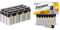 Energizer Industrial 9V Lot de 12 Piles alcalines & Alkaline Power AAA, 16 Pack