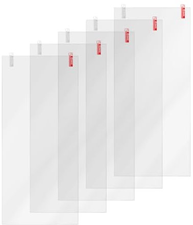 HIKUDIY 5PCS 7 Zoll LCD Bildschirm Schutzfolie - Kratzfeste hohe Lichtdurchlässigkeit Schutzfolien für Elegoo Mars 5/Mars 5 Ultra/Mars 4/Mars 4 Ultra Harz 3D Drucker