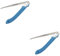 Yardwe 2St Gartensäge Baumschnitt Äste sah kleine Baumsägen japanische handsäge Baum trimmen gartenwerkzeug gardening tools handkreissäge Hand für die Holzbearbeitung Hand für Bäume Blue