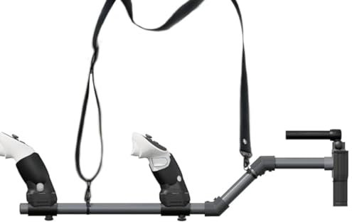 KOOLEVER VR Gunstock Zubehör für Meta Quest 3/Quest 3S – Stabilität und Kontrolle für VR-Controller mit magnetischem Adapter für Gewehre