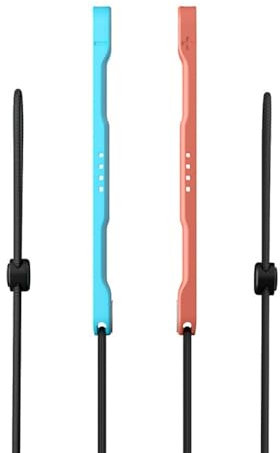 JOINVALUE 2 Pièces Dragonnes Compatible Avec Switch2 2025, Bracelet De Contrôle Élastique Réglable Accessoires De Remplacement De Poignée À Main