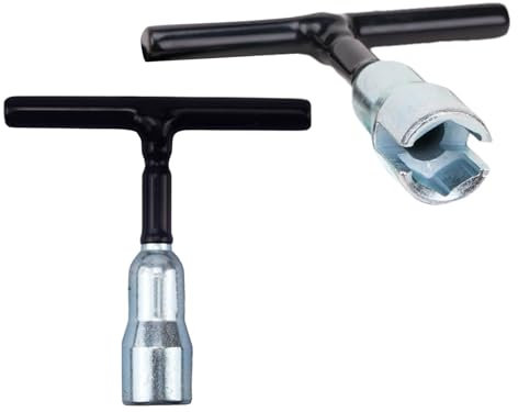 Aceirropy Ava T Per Dadi Ad Ala | Avvitatore Manuale Per Bulloni | Chiavi A T In Acciaio Con Impugnatura Per Serrare Ganci Viti Bulloni Ad Occhio Per Lavori Meccanici