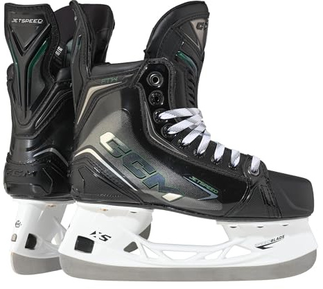 CCM JetSpeed FTW Senior Women's Ice Hockey Skates, Width: Regular, black, 7.5 = EU 42,5