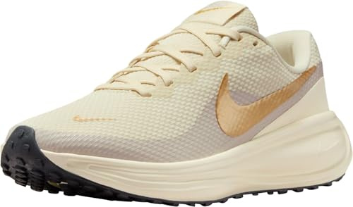 Nike Revolution 8 Straßenlaufschuh Für Damen, Lt Khaki/Metallic Gold-Coconut Milk, HJ8485-201, 42 EU (W 10 US)