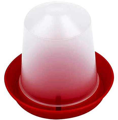 Savic Aviary Tränke (1 Litre) (Rot/Transparent)