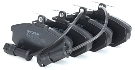 RIDEX 402B0663 Bremsbelagsatz Bremsbeläge Vorne mit Verschleißwarnkontakt Kompatibel mit VW GOLF III 1H1