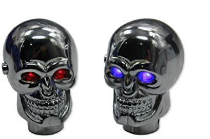 Skull Gear palanca de cambio Shifter pomo de cabeza universal para la mayoría de los vehículos con cambio