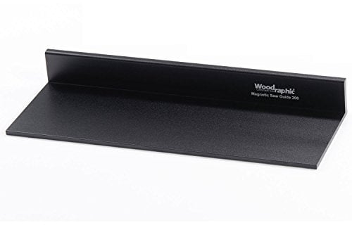 Woodraphic Magnetic Hand Saw Guide Wood Cutting - Aluminium/Uhmwpe/Magnet/Slicone Skin - (200 MM Woodworking Tools)
