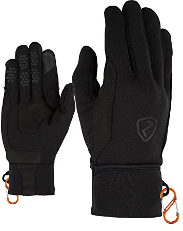 Ziener Herren Gazal Ski-Tour/Outdoor/Bergsport Handschuhe | Winddicht, atmungsaktiv Polartec
