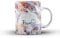 Personalised Marble Glitter Flowing Name with Heart Ceramic Mug - 6. Colourful Purple Marble Swirl Name