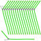 Rayong 25 Stück Anti Tangle Boom mit Wirbel, Fishing Anti Tangle Boom Set, Anti Boom Mit Wirbel Grün Anti-Tangle Feeder Für Karpfen-Angeln