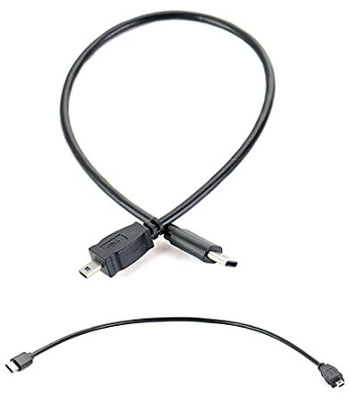 USB Type-C 3.1 Male to Mini 8 PIN Male USB 2.0 OTG Cable for Camera, Read Video & Pictures in The SD Card Inside The Digital Camera On The Android Type-C Interface Phone or PC