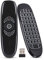 Telecomando Portatile Mini Air Mouse, Telecomando Smart TV Telecomando Tastiera Wireless 2,4 Ghz, con Rilevamento del Movimento, Retroilluminazione Colorata, per TV Box, PC, Proiettore