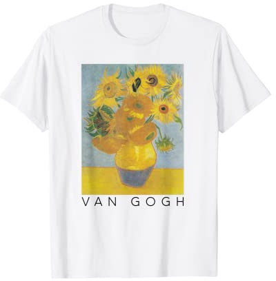Van Gogh Tournesols Art Vincent Van Gogh T-Shirt