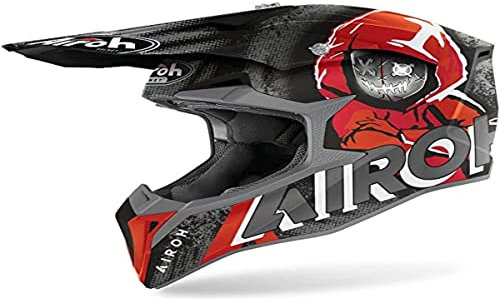 Airoh Helmet Wraap Alien Red Matt