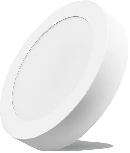 Braytron LED Aufbauleuchte Deckenleuchte rund Ø231mm IP20 18 Watt 1520 Lumen | Warmweiß (3000 K)