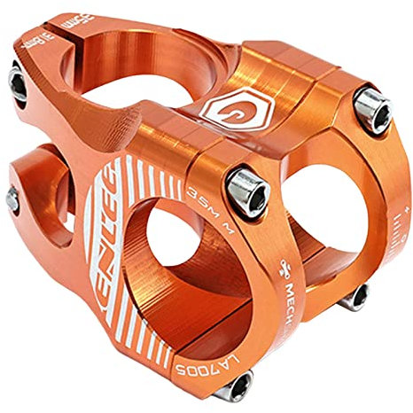LOVIVER 31,8 mm Fahrradvorbau Fahrradkurzvorbau 28,6/8 für Mountain Road Road Bike, Orange