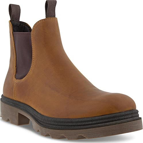 ECCO Herren Grainer M Chelsea Fashion Boot, Amber, 48 EU