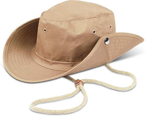 normani Original Afrikanischer Outdoor Safari Dschungel Buschhut Farbe Beige Größe 63