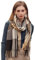 LumiSyne Winter Schal Kariert Kaschmir Schal Für Damen Herren Klassisches Karomuster Pashmina Schals Mit Quasten/Fransen Lange Tartan Schal Weiche Und Warmer Schultertuch Stola