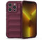 RankOne Coque en Silicone Liquide Airbag pour iPhone 14 Pro (6.1 inches), Housse Etui de Résistant Aux Chocs de Bouclier - Violet Foncé