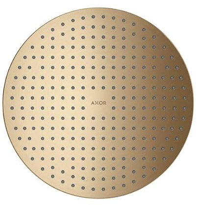 hansgrohe AXOR ShowerSolutions Kopfbrause 300 2jet, Decke-Aufputz, 35305140, Farbe: Brushed Bronze