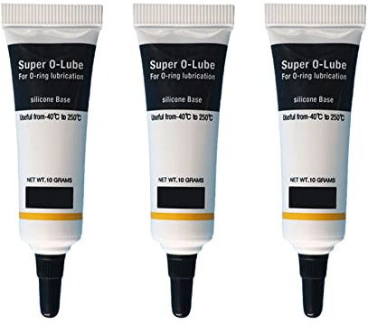 Sysdisen Graisse Lubrifiante en Silicone, Lubrifiant en Silicone pour Joint Torique, Lubrifiant en Silicone pour L'entretien des Joints Toriques, Joint Qualité Alimentaire pour Tube