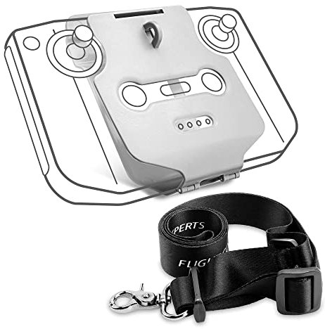 Tracolla compatibile con controller DJI Mavic 3/ Air 2S / MINI 2 / MINI 3 - Cinghia per radiocomando di drone, a vantaggio di sicurezza e stabilità - Accessorio drone indispensabile e stabilizzante