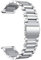 18mm Armbänder Kompatibel mit Withings Steel HR 36mm Armband Edelstahl Ersatzarmband Metall Uhrenarmband Business Bands (Silber)