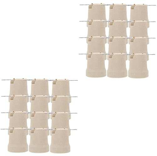 OSALADI 24 Stk E27 Lampenfassung Aus Keramik E27 Lichtfassung E27 Lampenfassung Mit Schraube Lampenhalter Standard-keramik-schraubsockel Sockel Der Glühbirne Wandlampe Geäst Kupfer