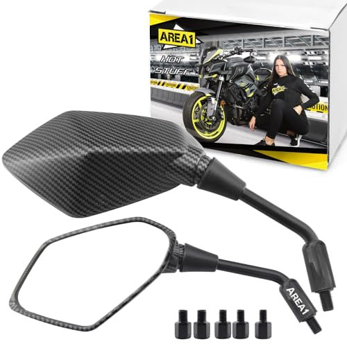 Area1 Spiegel Set kompatibel mit Vulcan S 650, Performance, Light Tourer, Sport, Cafe (V69)