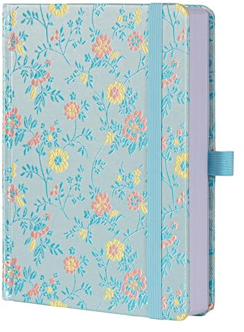 TIEFOSSI Taccuino a Punti per Donna Uomo, Diario A5 per Scrittura, Carta Spessa 160 g/m² 190 Pagine, Perfetto per Ufficio e Casa Scuola Forniture