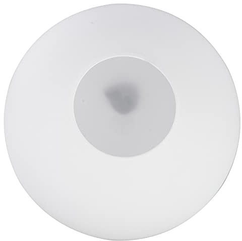 PRETYZOOM 12cm Frosted White Glass Globe Lampshade, Opal Round Light Cover Replacement for Ceiling Pendant, Wall Sconce or Table Lamp, Frosted Sphere Lamp Shade in Milk Glass, 5.5cm Hole